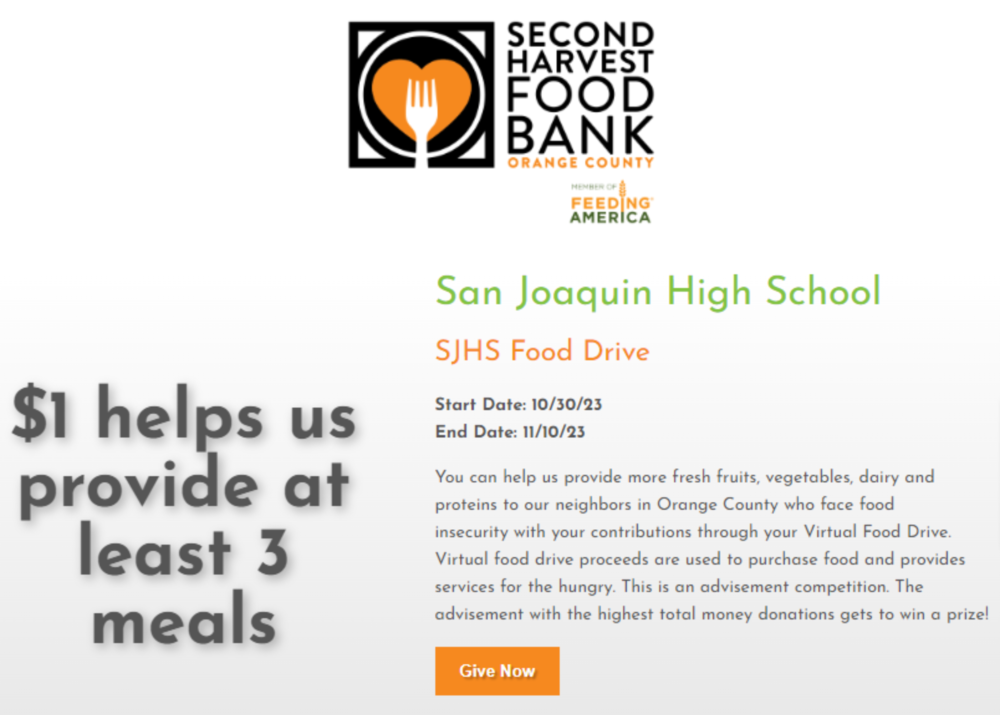 Food Drive info