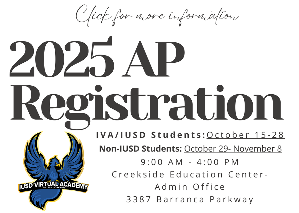 AP Testing Registration Information