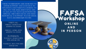 FAFSA Workshop Flyer