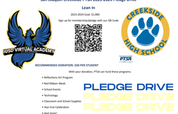 PTA Pledge Drive