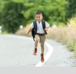 boy running