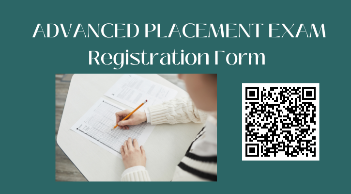 AP Exam Registration QR Code